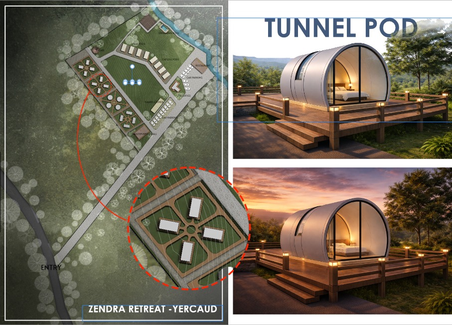 Zenora Retreat Pod